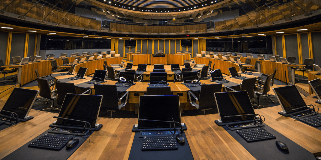 Senedd chamber